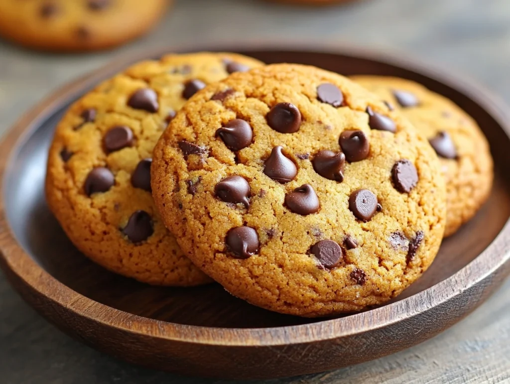 Pumpkin Chocolate Chip Cookies
