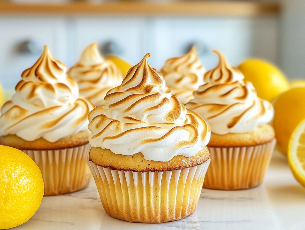 Lemon Meringue Cupcakes