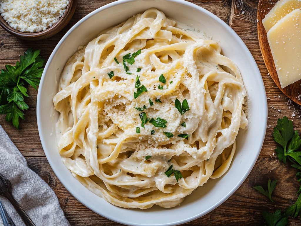 Cottage Cheese Alfredo