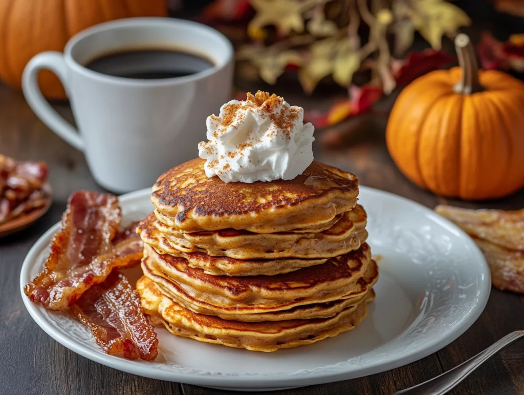 Pumpkin Spice Pancakes 