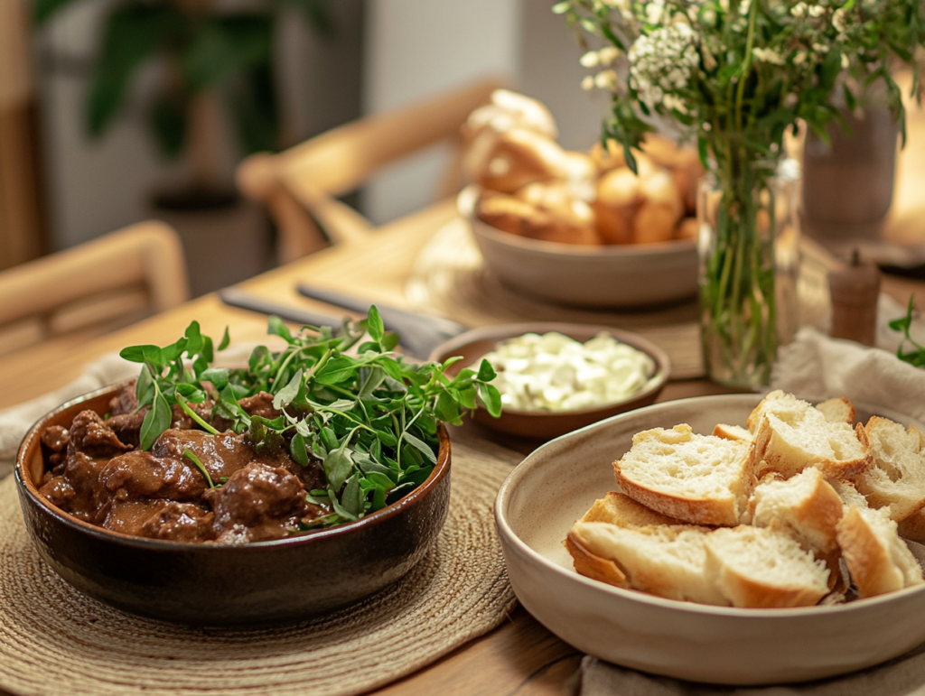 Easy Beef Stroganoff Slow Cooker Recipe with Rosemary