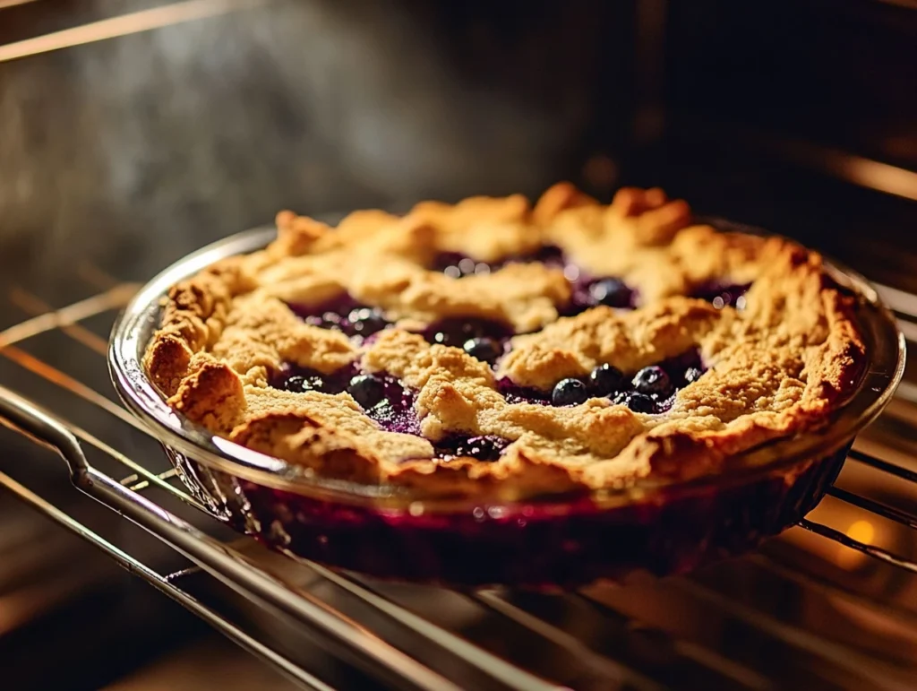 Easy Blueberry Cobbler