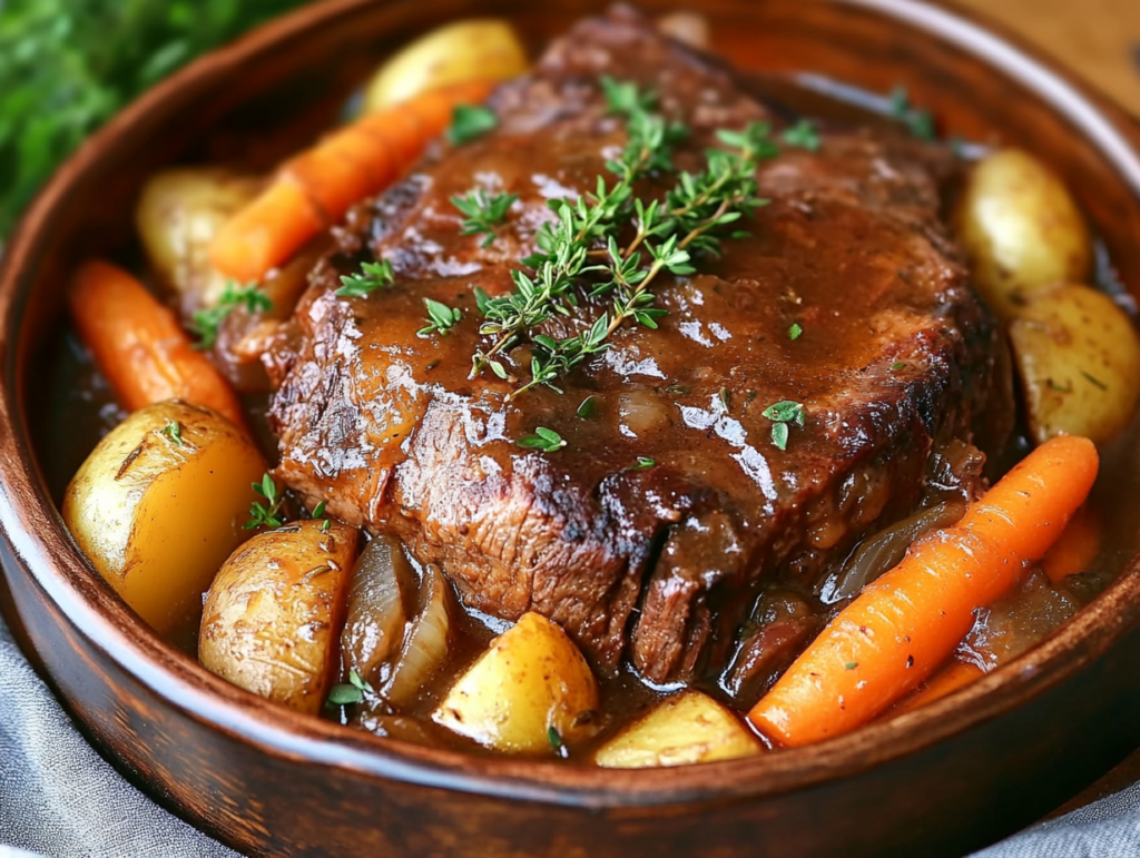 Easy Peasy Pot Roast Vibes