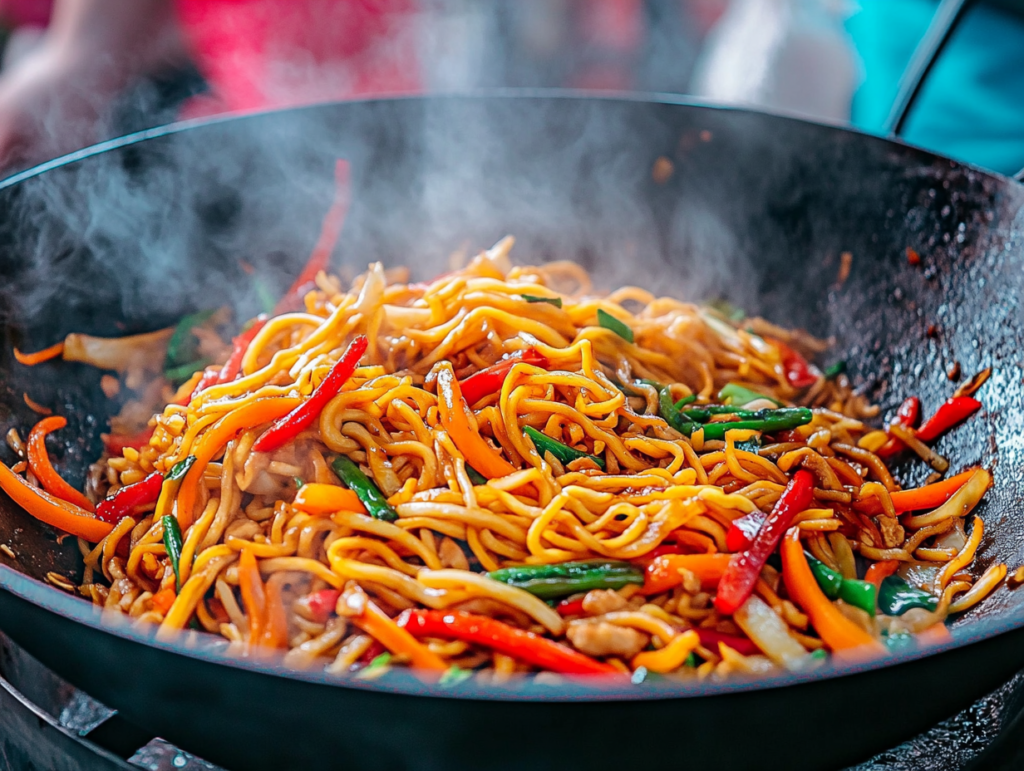 Chicken Teriyaki Chow Mein Magic