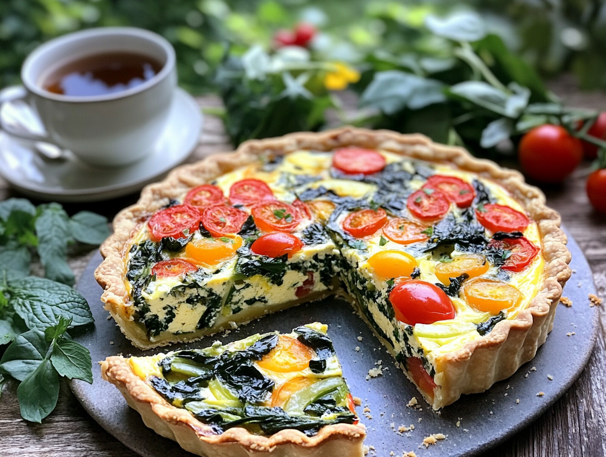 Springy Vegetable Quiche