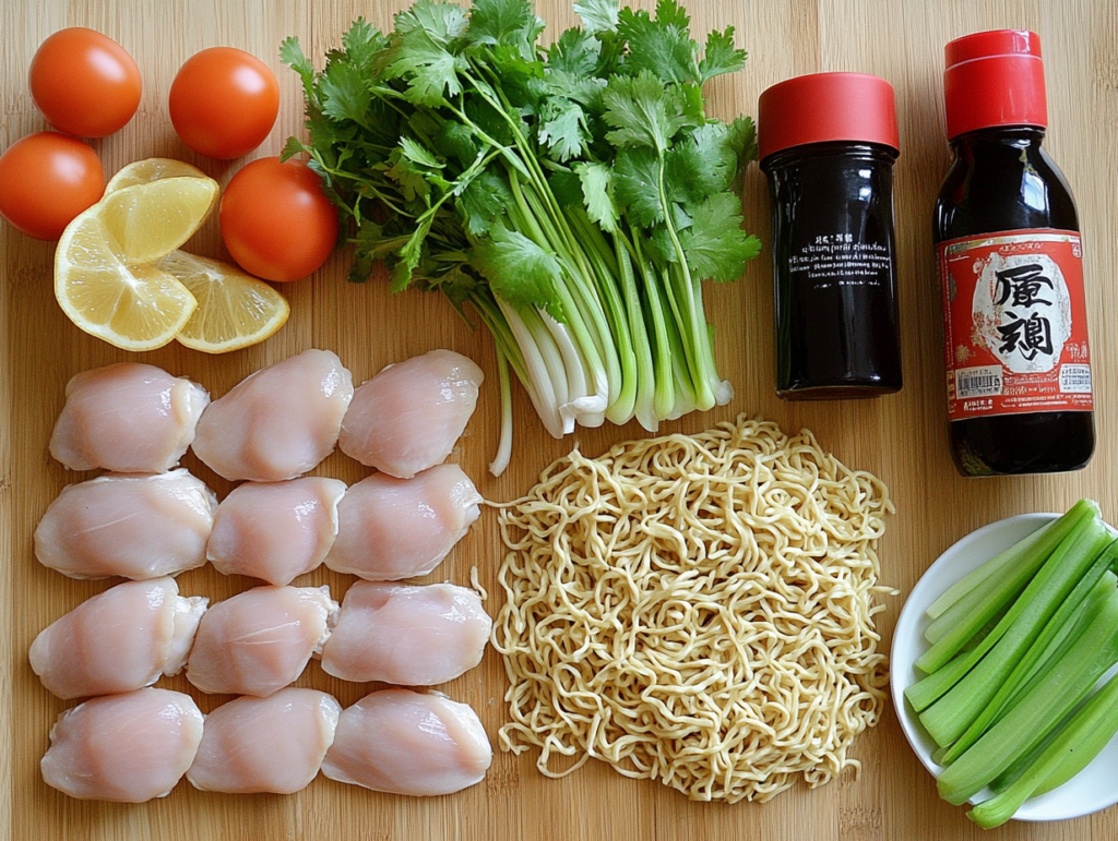 Chicken Teriyaki Chow Mein Magic