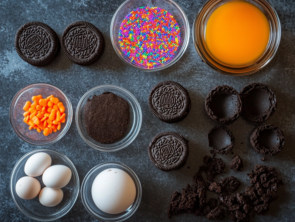 Spooky Oreo Brownies