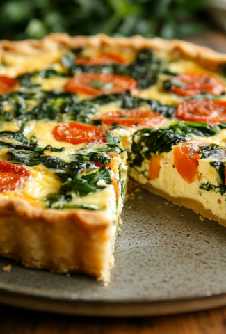 Springy Vegetable Quiche