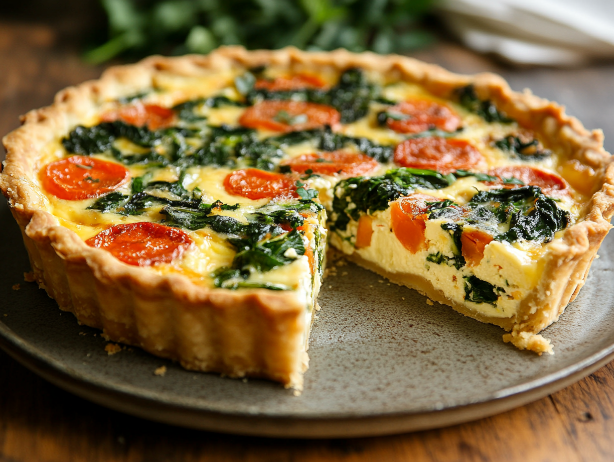 Springy Vegetable Quiche